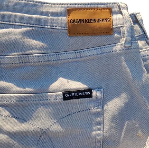 WOMEN'S Calvin Klein Jeans Size 13 Light Blueish Gray - Picture 4 of 11